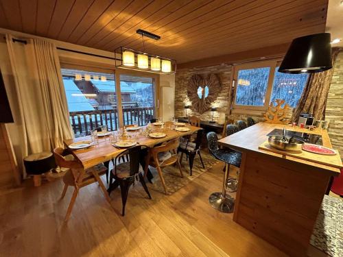 Grand appartement contemporain 10 pers, proche pistes et centre, ascenseur et Wifi inclus - FR-1-180 in Meribel
