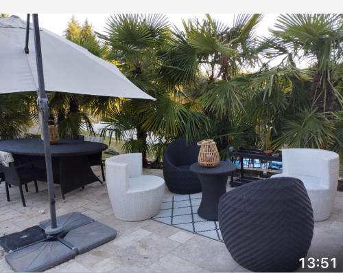 Gîte 2 à 5 personnes, spa, sauna, piscine chauffée, parking gratuit Gîte 2 à 5 personnes, spa, sauna, piscine chauffée, parking gratuit