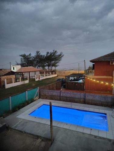 Pé na areia