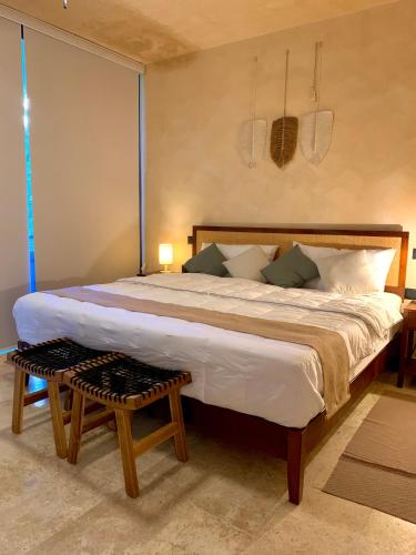 Jungle Apt with Jacuzzi, infinity Pool and Beach Access in Tancar, Mexico