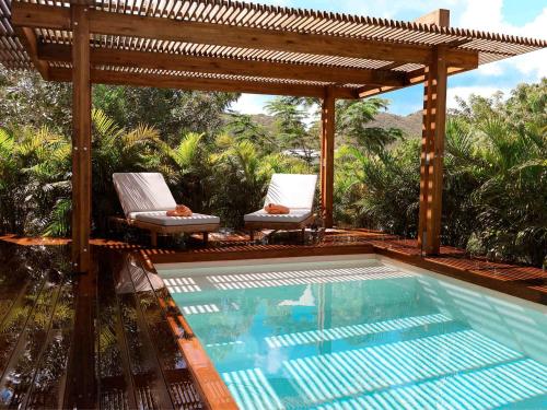 Appartement avec Piscine Privée et Vue Jardin - FR-1-734-68 - Location saisonnière - Marigot