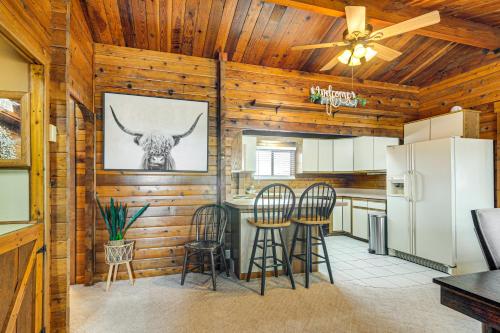 Mtn-View Cabin with Horse Pasture in Koosharem in Monroe