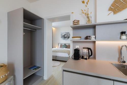 廚房, Apartment Mohr am Semmering in 塞梅寧