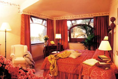 חדר שינה, Hotel La Locanda Dei Ciocca in גרוטפרטה