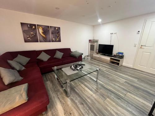 Jagatud salong / TV-ala, Haschys Ferienwohnung in Osterburg