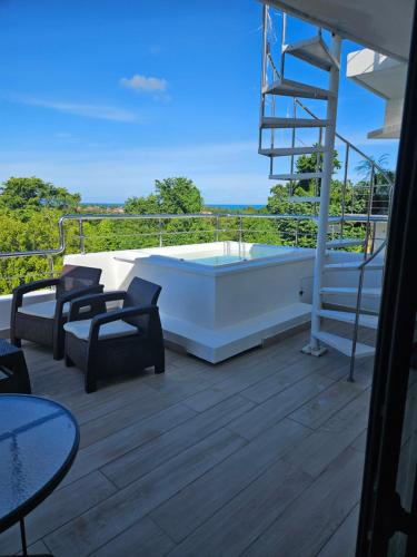 Erkély/terasz, Las Terrenas Paradise in La Ceiba