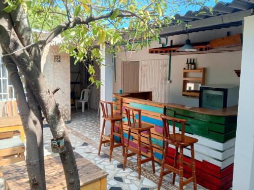 Bar/lounge, Hotel Casa Confort Cartagena in Santa Maria