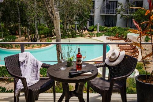 116 Seremonia Selva Private Pool & Grill 2 Bedroom Apartment in Tulum, Mexico