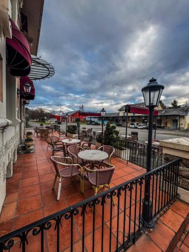 Balkons/terase, Grand Hotel de France in Pierrefitte Nestalas