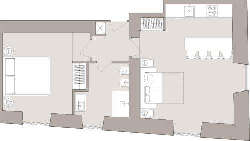App Leoncino Design Apartment in Rome - image 3