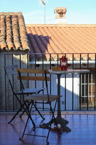 Erkély/terasz, La Casa de la Tierra by SIERRA VIVA in Linares De La Sierra