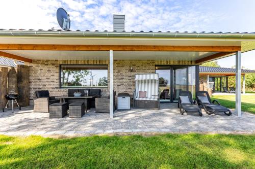 balkong/terrass, Relax Bungalow Küstenperle (Relax Bungalow Kustenperle) in Klausdorf