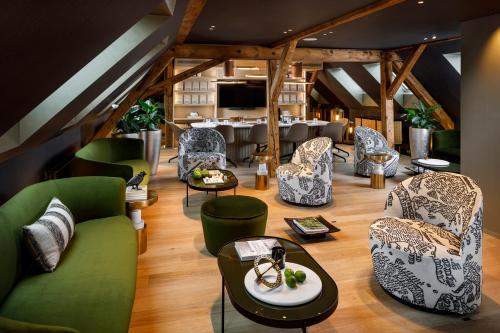 Bar/lounge, Small Luxury Hotel Ambassador a l'Opera in 8. Seefeld-Mühlebach-Weinegg