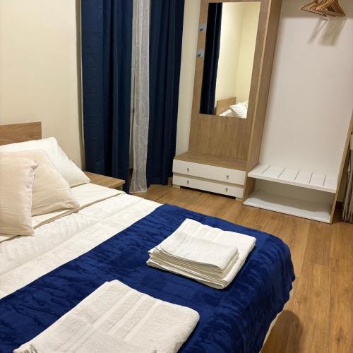 1 double bed