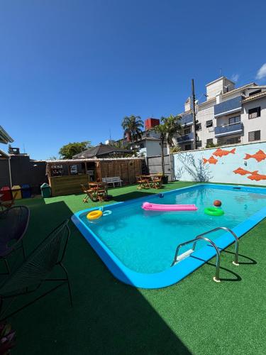 Swimmingpool, Sea Wolf Hostel - Lagoa da Conceição (Sea Wolf Hostel - Lagoa da Conceicao) in Florianopolis