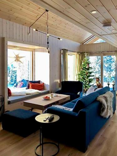 New large cabin Ski in out Sjusjøen & sauna - Tap to explore photos