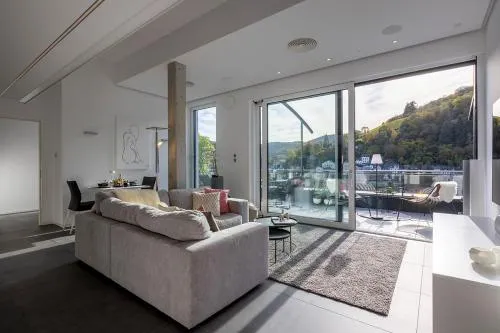 Neu PENTHOUSE MoselTop Luxus Design Klima 2P in Traben-Trarbach, Deutschland