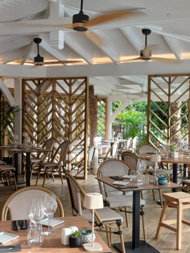 Restaurante, Orient Bay Palm Court Residence 4 Stars in Saint Martin