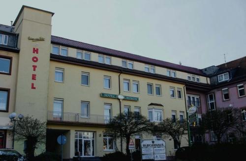 A szálláshely kívülről, Hotel Avalon in Landstuhl