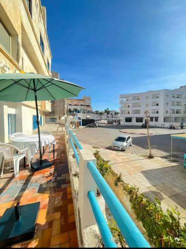 Garden, Apartment in martil in Martil