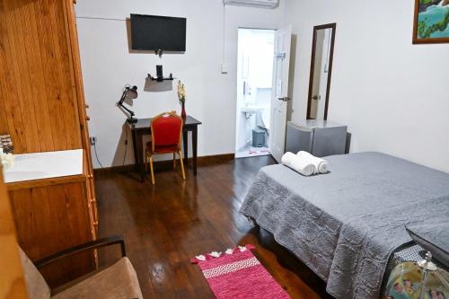 1 double bed