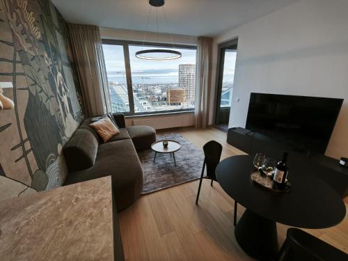 Sky Park Adam&Eve Apartment - free parking - amazing city view, Bratislava (foto 10)