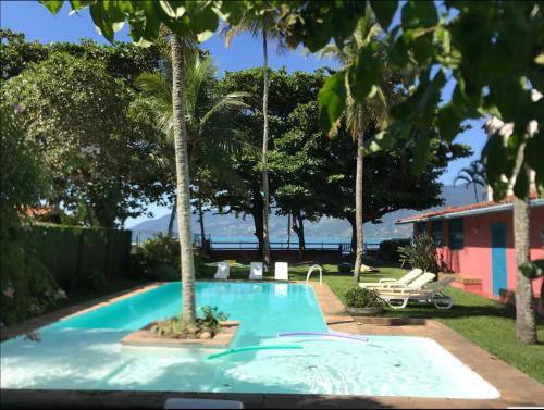 Casa de frente para o Mar, piscina