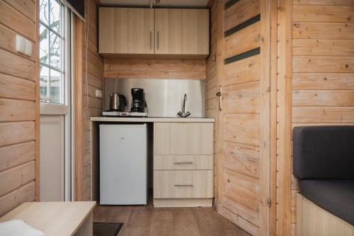 Konyha, zeeuwse chalet voor 2 personen in Serooskerke (Zeeland)