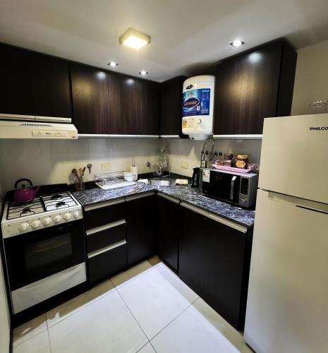 주방, Miralejos VII - Edificio Premium - Departamento 1 Dormitorio in 비야 카를로스 파스