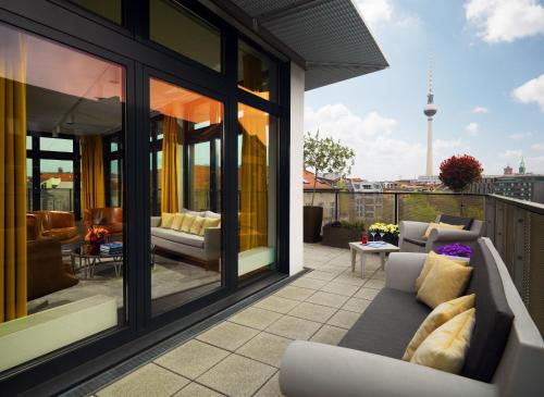 Erkély/terasz, Hotel AMANO Rooms & Apartments near Berliner Fernsehturm