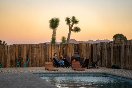 Pueblito Pool & Spa W Boulder Views in Joshua Tree, USA