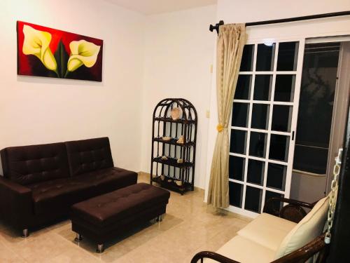 5th Avenue 3 people Balcony Apartment in Playa del Carmen, Mexico