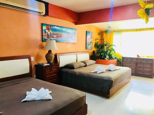 Playa Suite Room in Stunning Villa Playacar Townhouse Stage 2 in Playa del Carmen, Mexico