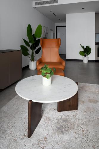 Waves - Spacious 2BR Apartment with Burj Views & Terrace, Dubái (foto 10)