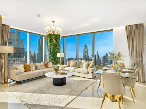 Stunning 2BR-Burj View -connected to Dubai Mall, Dubái (foto 10)