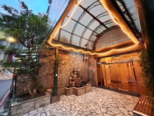 Kilátás, New City Hotel near Taipei Confucius Temple