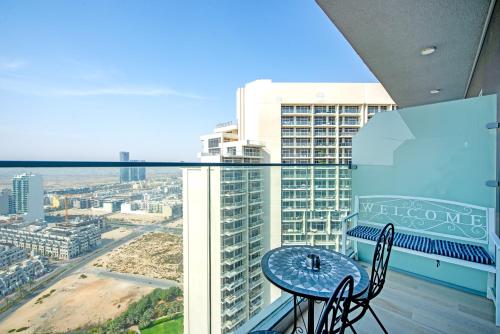 Exterior view, Apartment on 26th Floor & Beautiful Views (2 adults + 2 kids) near Jumeirah Village Circle