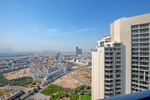 Exterior view, Apartment on 26th Floor & Beautiful Views (2 adults + 2 kids) near Jumeirah Village Circle