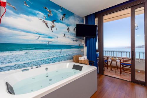 Pezsgőfürdő, Hotel Kalura in Cefalu