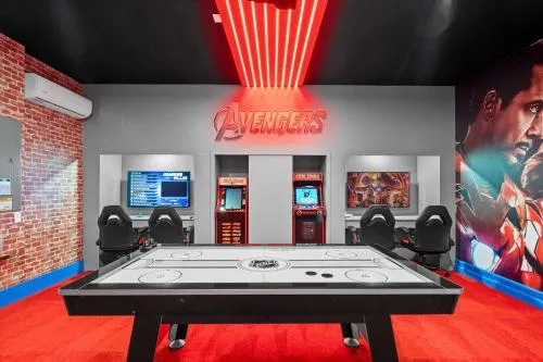 Ultimate Luxury Themed Bedrooms Game Room Pool photo 2