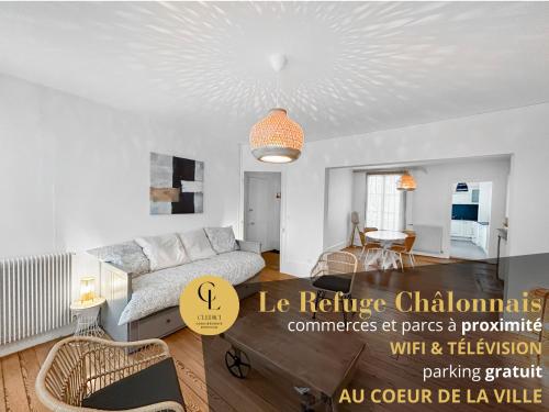 Le Refuge Châlonnais - City Centre, Wifi, Parking - Location saisonnière - Châlons-en-Champagne