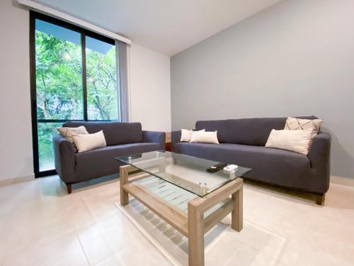 2BR APT for Remote Workers in a Green and Quiet Area in Playa del Carmen, Mexico