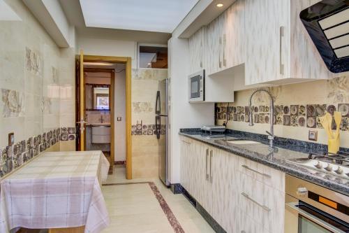 Kitchen, Appartement Confortable au Centre d Agadir in Les Amicales