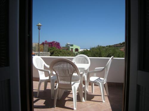 Erkély/terasz, Residence Timeo in Ustica