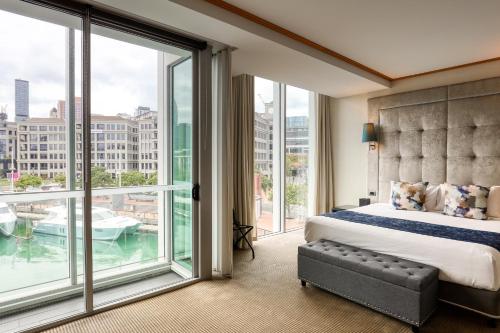 Kilátás, Marsden Viaduct Hotel near Auckland Harbour Híd