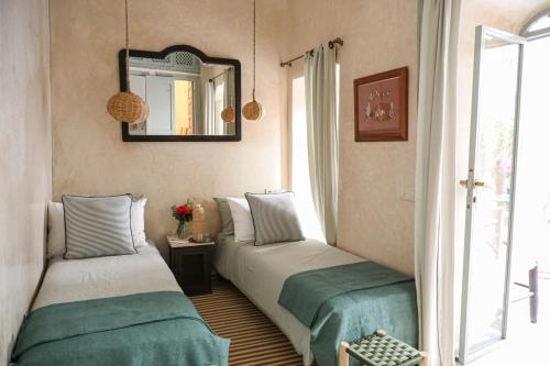Riad Amour Room Type - Twin Room with Pool View Riad Amour Room Type - Twin Room with Pool View