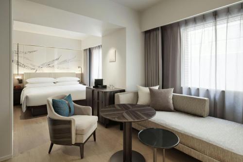 Deluxe King Room with Sofa Bed room in Courtyard by Marriott Tokyo Ginza