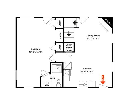 Buckhorn, 2 Bedrooms, Sleeps 6, WiFi, Jetted Tub, Fireplace, Hot Tub in Gatlinburg, USA