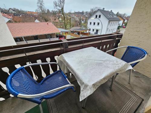 Balkons/terase, Bei München Ferienwohnung in Grafrath "Amperland" (Bei Munchen Ferienwohnung in Grafrath "Amperland") in Schöngeising