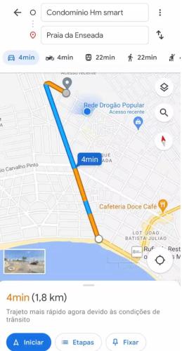 Apartamento completo na praia da Enseada in Enseada